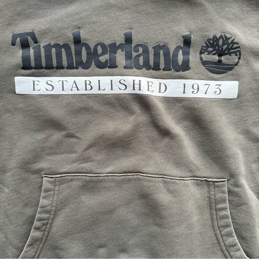 Timberland Heavy Duty Warm Hoodie Sweatshirt Unisex Kids Size XS Girls Or Boys - Picture 3 of 16